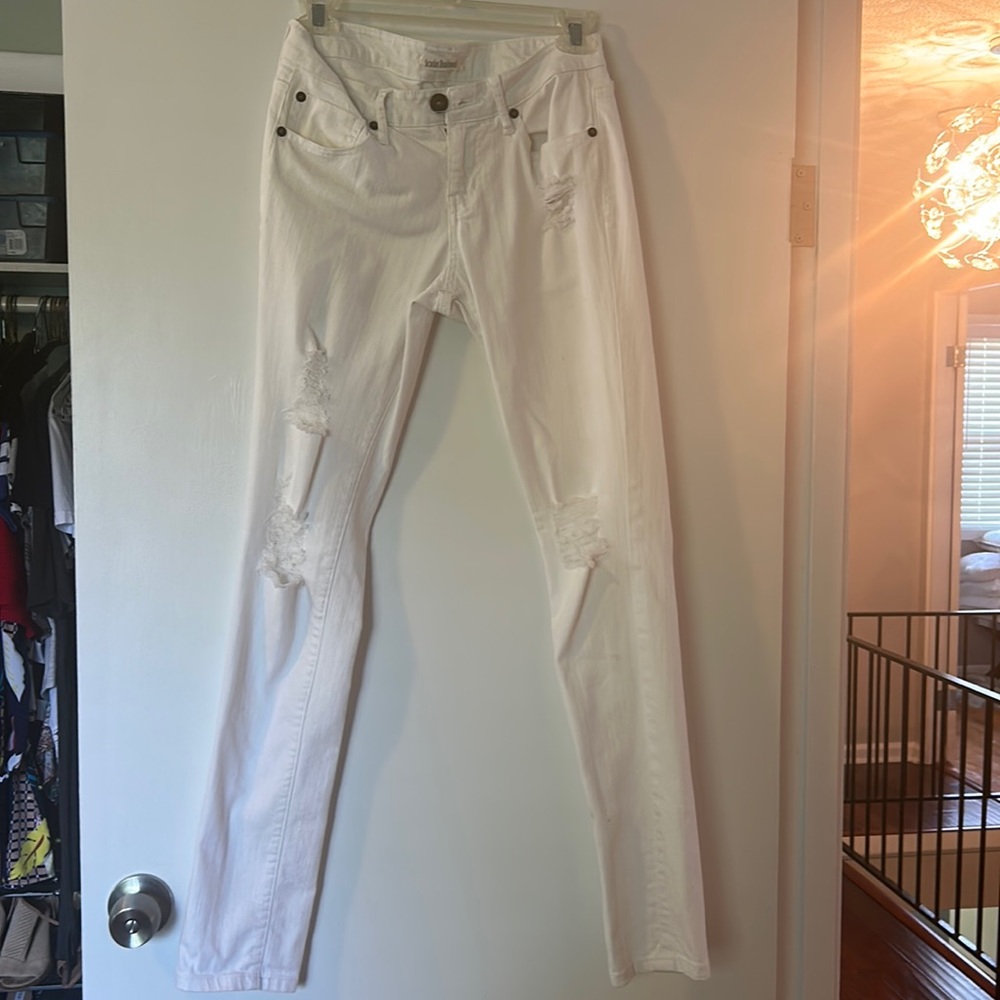 White jeans